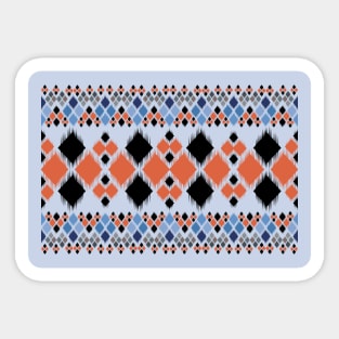 beautiful fabric pattern Sticker